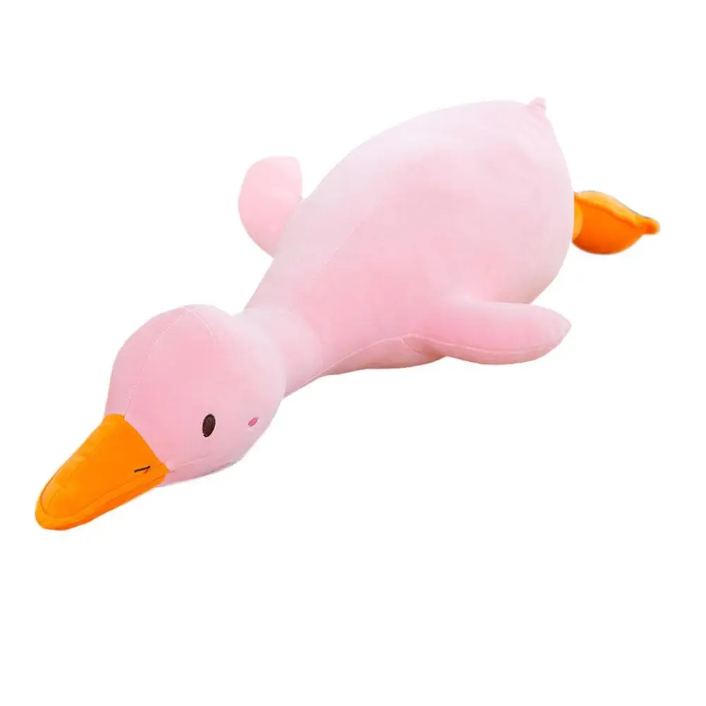 Big Goose Plush Toy Kawaii Huge Duck Pillow Stuffed Goose Birthday Gifts For Kids Sand Goose V3s3