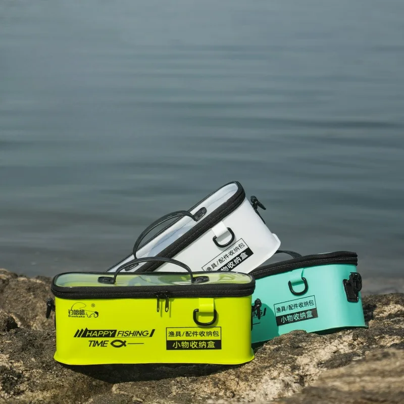 

Stream Small Object Fishing Storage Box Luya Shoulder Storage Bag Fishing Rod Gear Accessories Multi-functional Fishing Bag