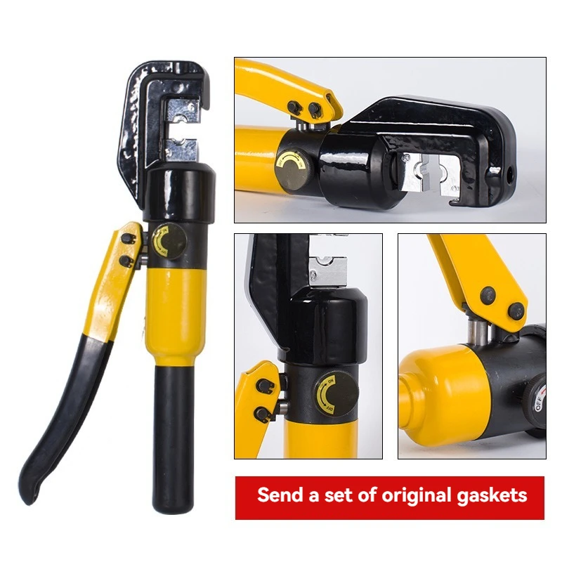 

Hydraulic crimping pliers YQK-120 pressure 8T household hydraulic tool hydraulic pliers DIY cable terminal crimping pliers tool