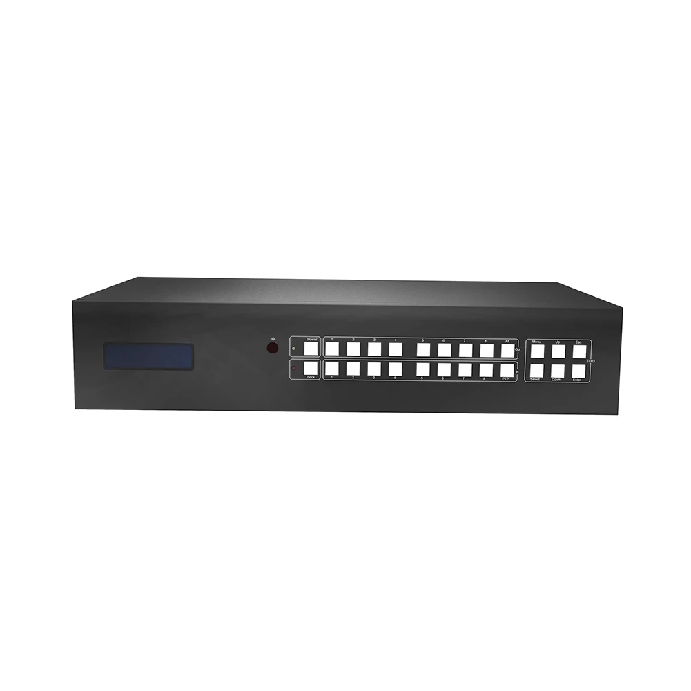 8x8 HDbaset Matrix 4K60hz 4:4:4 8x High Definition Multimedia Interface Inputs 8x HDbaseT Out Puts 8x8 Matrix