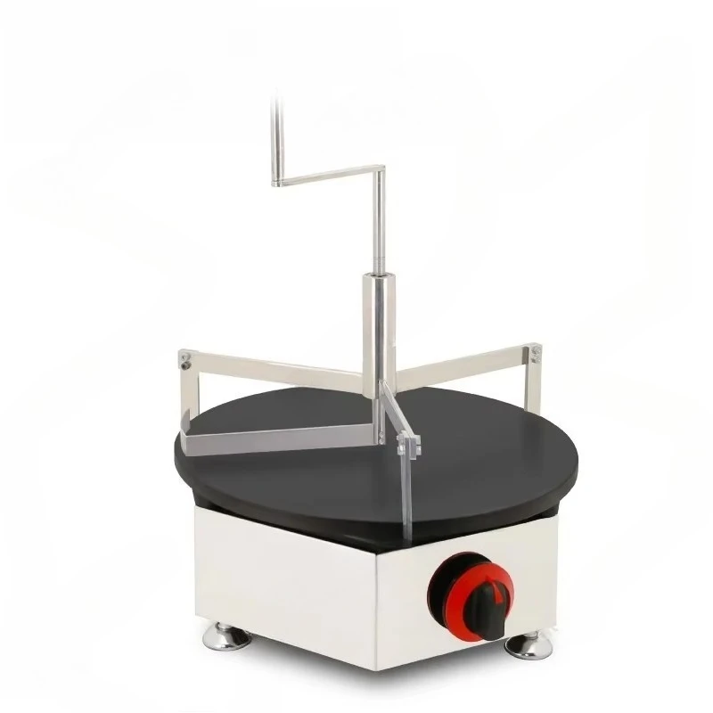 Stainless Steel Crepe Batter Spreader Stick・Crepe Pancake Making Tool・Kitchen & Street Snack Equipment・Even Batter Distribution