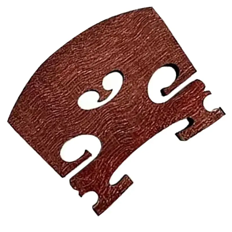 AA67-5 PCS 4/4 Violin Bridge Solid Rosewood Violin Bridge Pre-Cut Semi Fitted Bridges Violins Instrument Parts