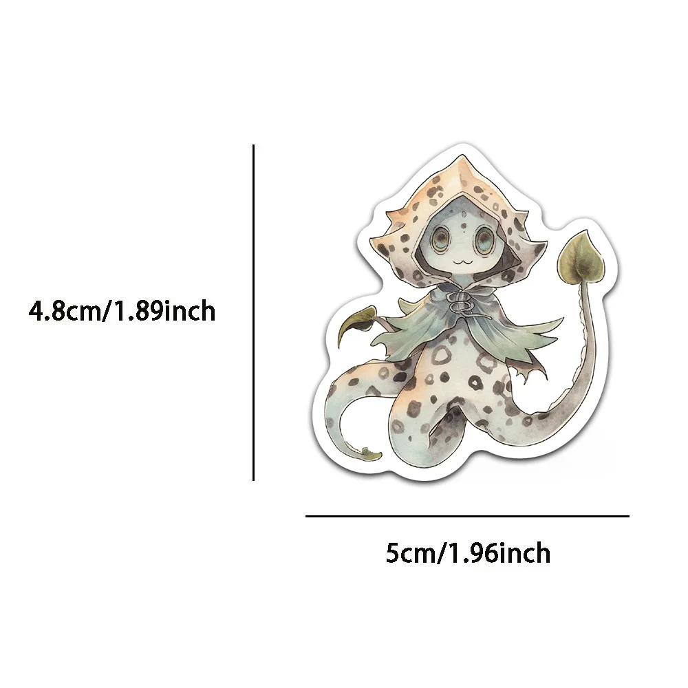 50PCS Cute Abstract Fun Cartoon Monster Graffiti Stickers Laptop Refrigerator Phone Water Cup Skateboard Decoration Stickers