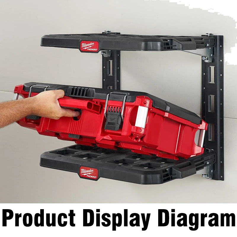 Milwaukee 48-22-8481 PACKOUT™ Racking Shelf Impact Resistance Subject Bearing 50 Pounds Tool Storage Spare Parts Goods Shelves