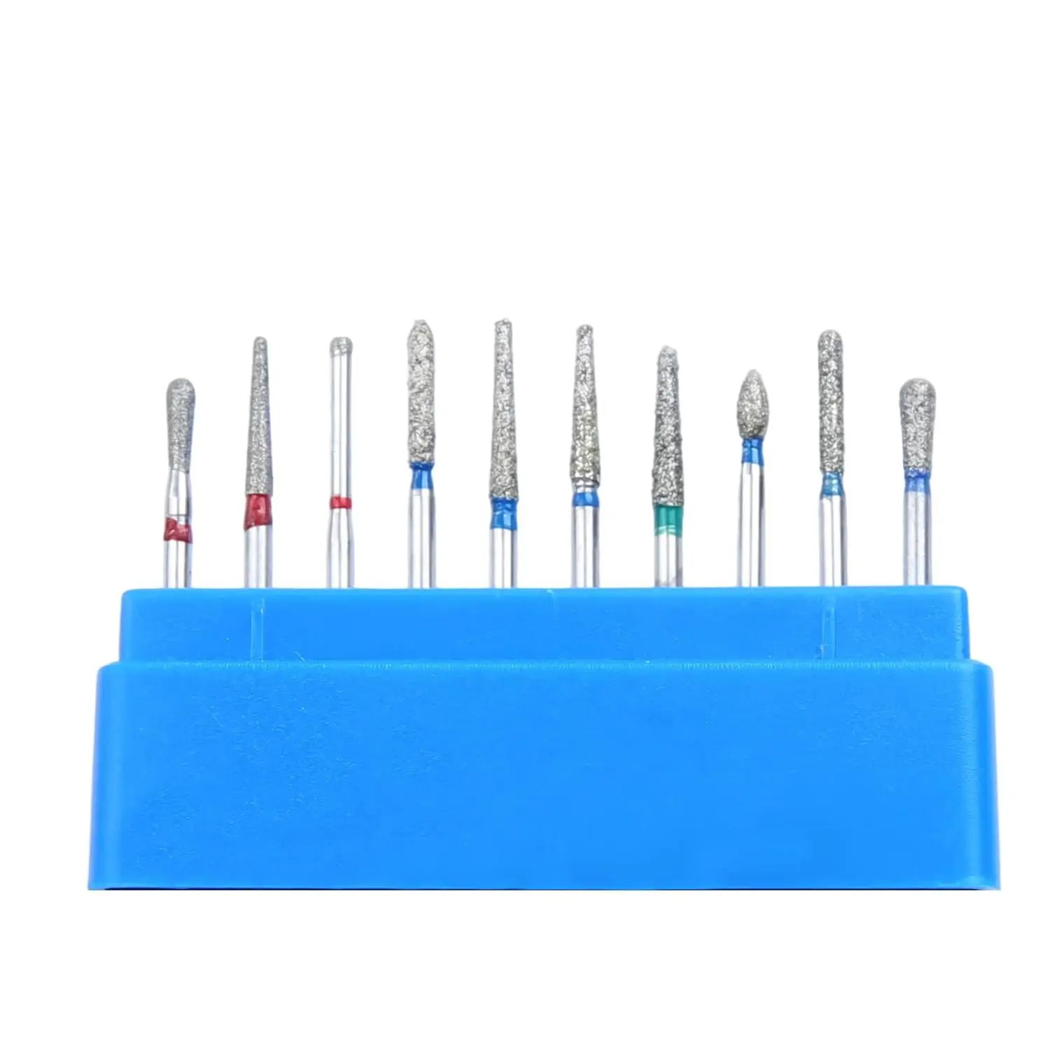 

Diamond Burs FG High Speed Burs FG-102 Drill Composite Polishing Kit for Ceramic Dia1.6mm Grinding Tool 10Pcs
