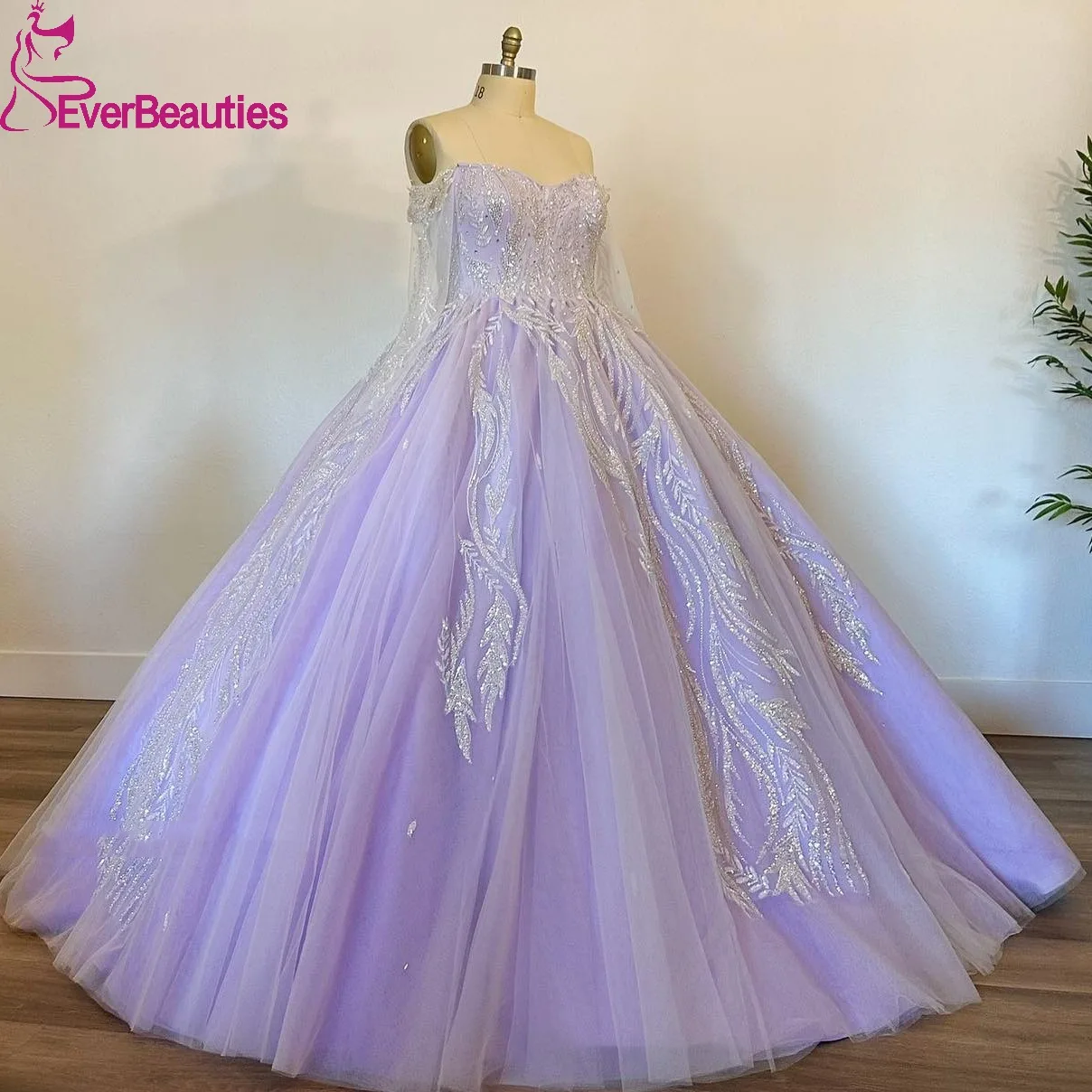 Off Shoulder Ball Gown Quinceanera Dresses for Juniors Long Sleeves Vestidos De 15 Quinceañera Sweet 16 Dress