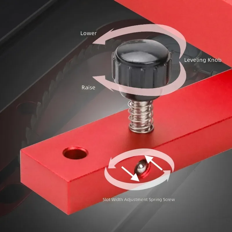 Table Saw Percent Meter Saw Blade Parallelism Corrector Precision Alignment Tool for Woodworking Cutting Accuracy Adjustment view 4