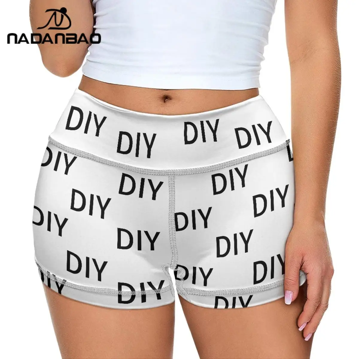 Calças apertadas Yoga para Mulheres, Shorts Photo Lounge personalizados, Calções Esportivos Casuais, Imagem Face Personalizada, Presentes de Namorada