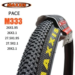 Maxxis M333 PACE Mtb 자전거 타이어, 산악 자전거 타이어, 철사 자전거 타이어, 26*1.95, 26*2.1 27.5, X1.95, 27.5x2.1, 29x2.1, 29er, 1PC