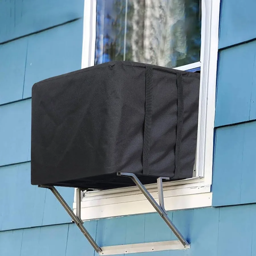 

AC Covers for Outside Air Conditioner Cover for Outside Window AC Unit 420D Oxford Waterproof Dustproof Window Air Conditioner