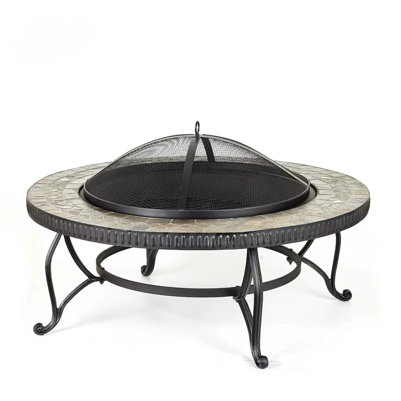 Outdoor Camping Fire Pit Large Bonfire Wood Burning Patio Backyard Firepit for Outside