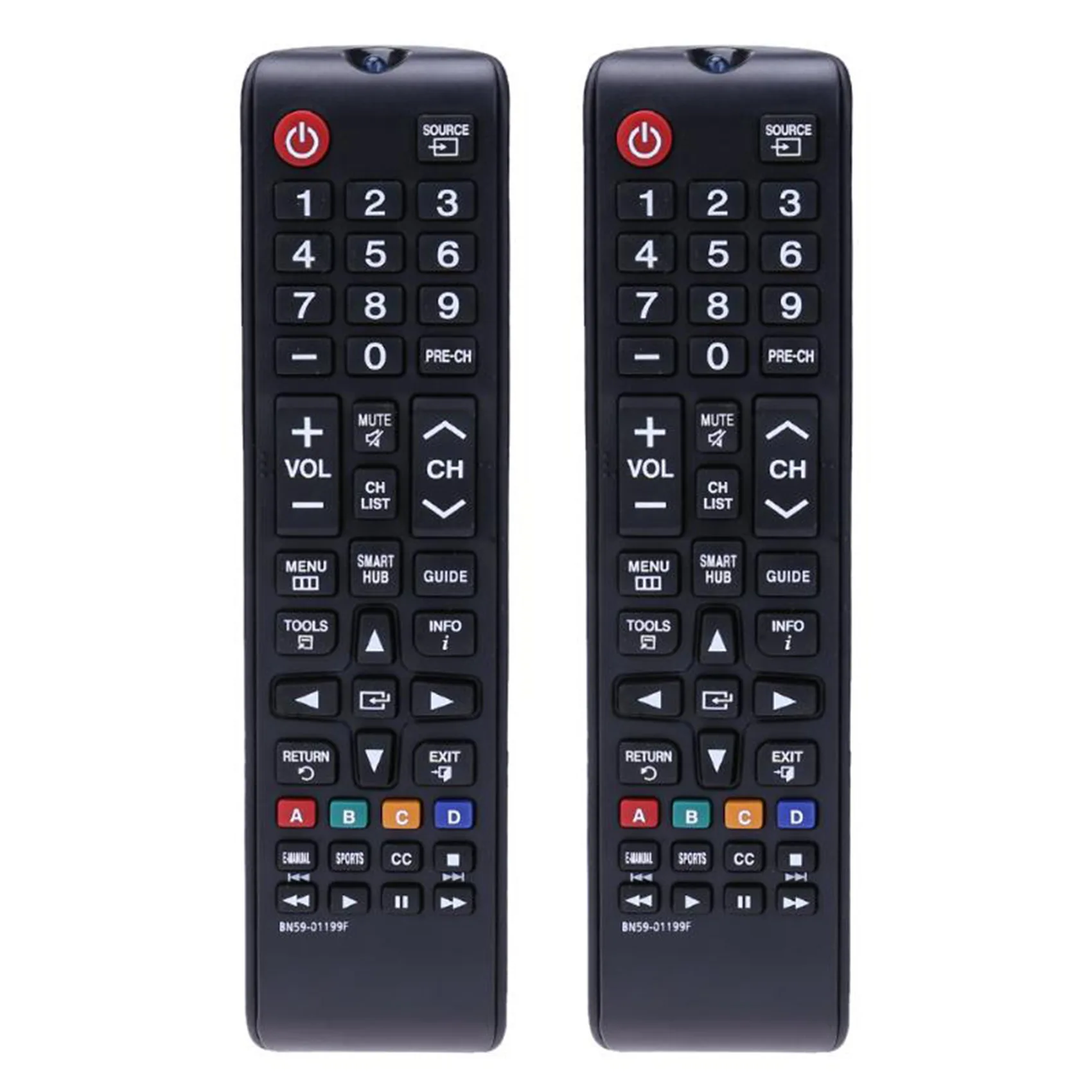 

2 шт., универсальный пульт дистанционного управления для Samsung BN59-01199F