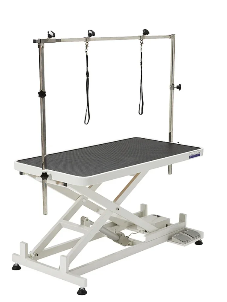 طاولة مستحضرات التجميل الكهربائية ذات الرفع الكهربائي الهيدروليكي المنخفض للغاية للحيوانات الأليفة Golden Retriever #3