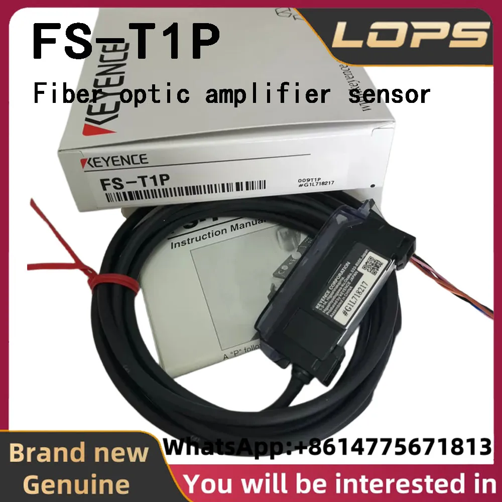 FS-T1P New Genuine KEYENCE Fiber optic amplifier sensor 100% Original, Stock in Stock