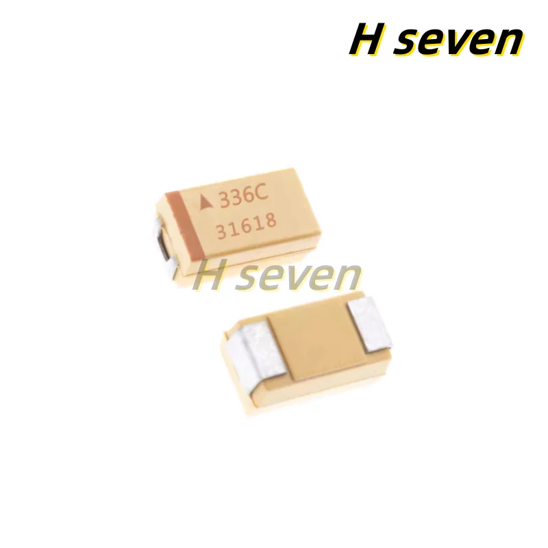 

10pcs 2312 SMD Tantalum Capacitor 6032 C Type 16V 33UF ±10% 336C TAJC336K016RNJ