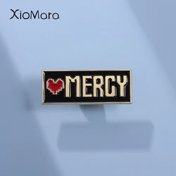 Mercy Badge Undertale Game Enamel Pin Creativity Cartoon Decorative Brooches Collar Lapel Badge Fashion Jewelry Accessories Gift