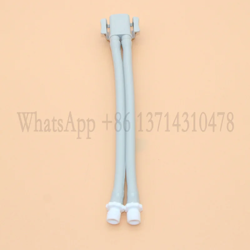 25cm NIBP Air Hose and Connector for Welch Allyn FlexiPort Reusable Blood Pressure Cuff TPU Extension Dual Tube