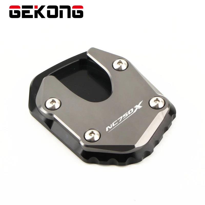 لهوندا NC750X 2021 2022 2023 2024 NC 750X NC750 X دراجة نارية القدم الجانب حامل لوحة مسنده المكبر دعم تمديد الوسادة #3