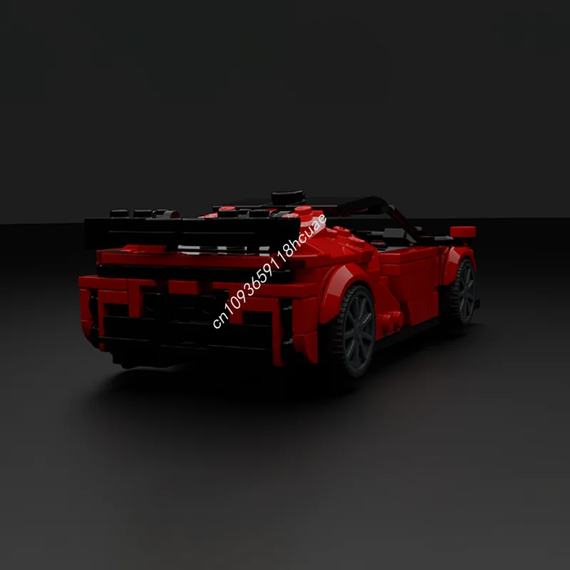 400 個 MOC フェラリーズド XX ストラダーレ シティモデルビルディングブロック クリスマスギフト 建設玩具 DIY クリエイティブアイデア ブリック 誕生日