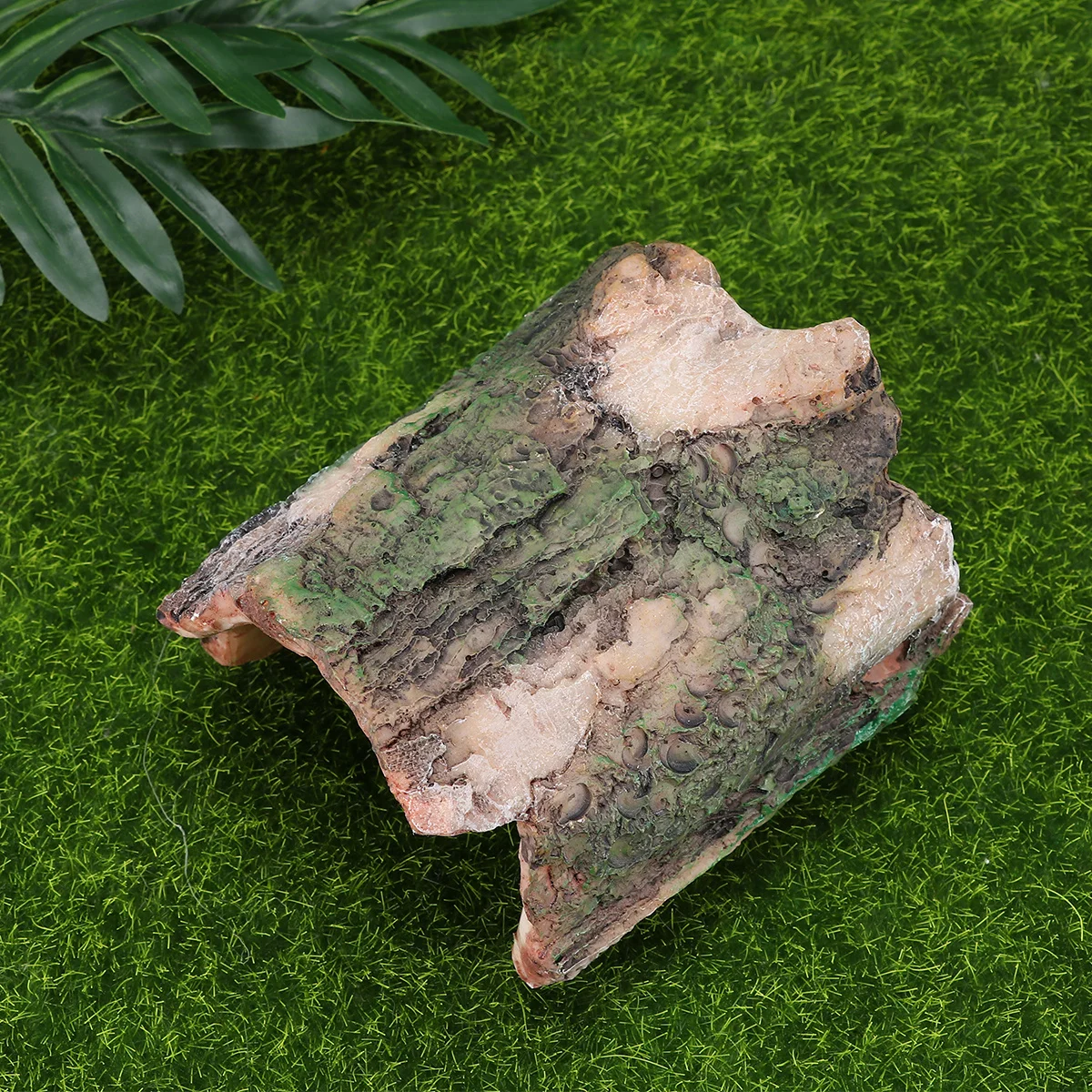 

Simulated Arch Bark Tree Hole Hiding for Creeper Cage Fish Tank Decor Resin Landscaping Ornament Shelter for Lizard