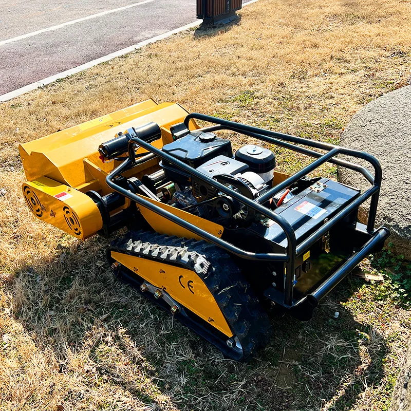 تخصيص متعددة الوظائف الزاحف جزازة العشب الذكية التحكم عن بعد 360 درجة الدورية Weeder حديقة جزازة العشب #6