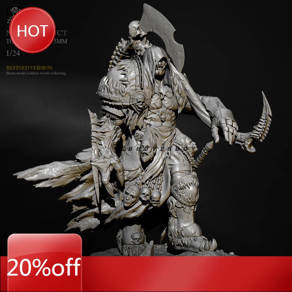 H75mm Resin model kits figure colorless and self-assembled  TD-2602