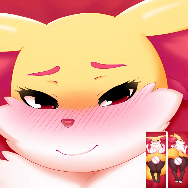 

DIY Custom Dakimakura Anime Fluffy Furry Orcus Brai Xen Pillowcase Double-sided Print Huging Body Pillow Cover Case Dropshipping