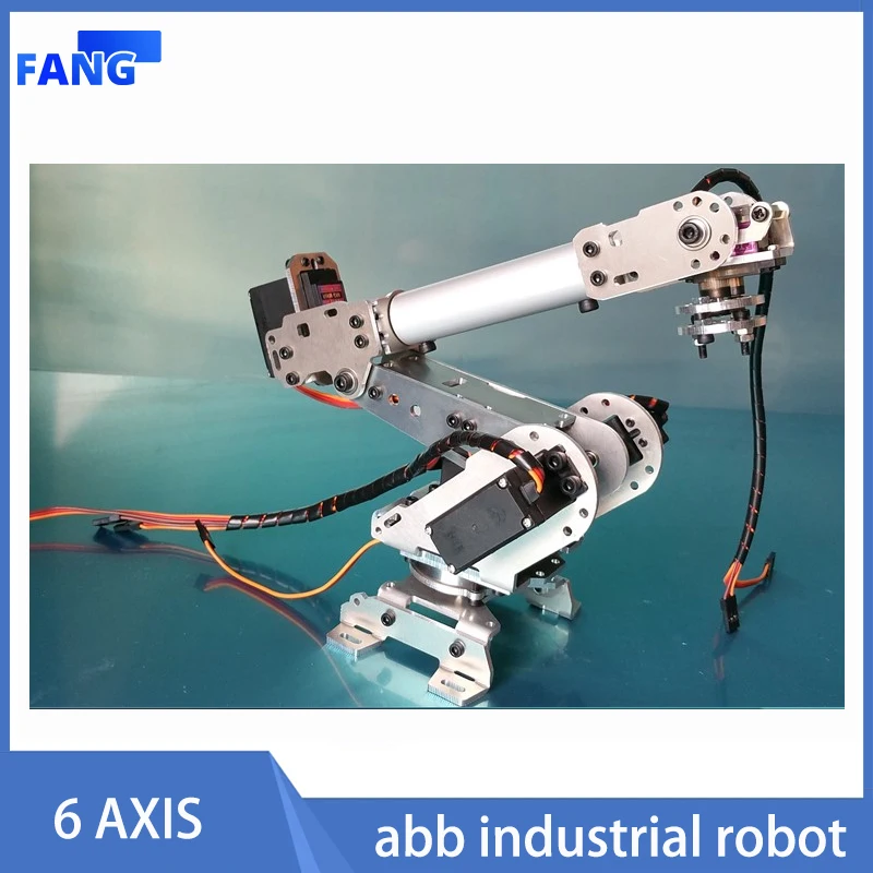 Braccio robotico a 6 assi Abb braccio robotico industriale modello Multi-Dof manipolatore pinza artiglio con 6 pezzi MG996R per progetto Arduino fai