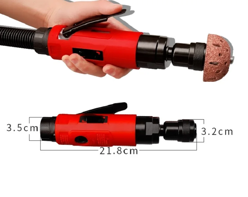 Pneumatic high speed Air Tire Buffer Glue Eraser Grinder Machine With Metal Particles Grinding Head Air Stripping Tool