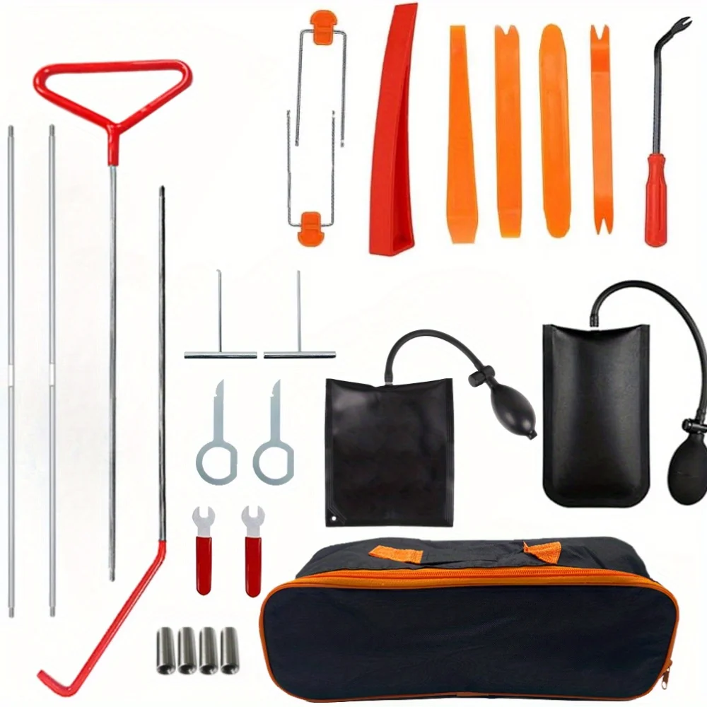 

Car Emergency Kit Roadside Kit Vehicle Auto Truck Car Door Tool Kit Auto Window Door Open Fixing Gripper Tools