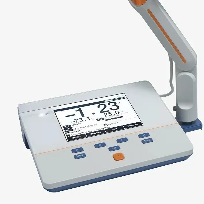 

Digital LCD pH Iron Meter I300F PH/ISE/Temp.(mV/pX) Benchtop Multiparameter Water Quality Lab Water Testing Instruments Tester