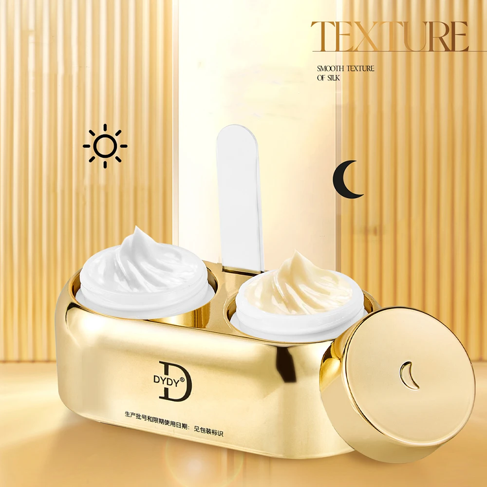 

Day Eye Cream Night Eye Cream Double Skin Care Reduce Dark Circles Tightens Eye Contour Anti Wrinkle Eye Puffiness Eye Care