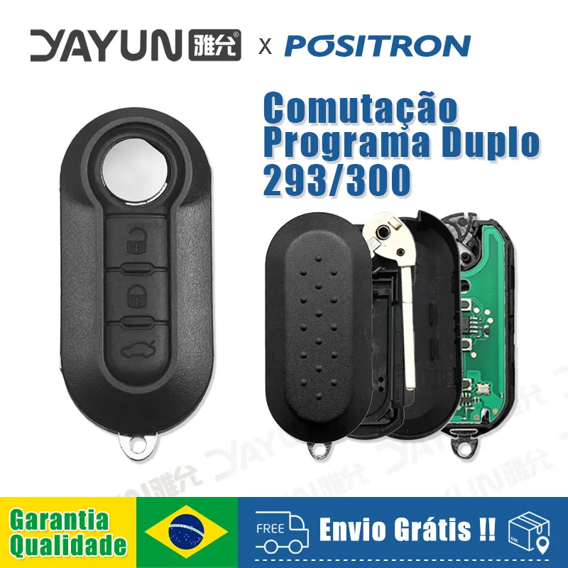 

YAYUN Fiat FT-03 Modified Pocket Knife Key Positron Flex Alarm Buttons New and Old Line 293 300 330 360Programa Chave