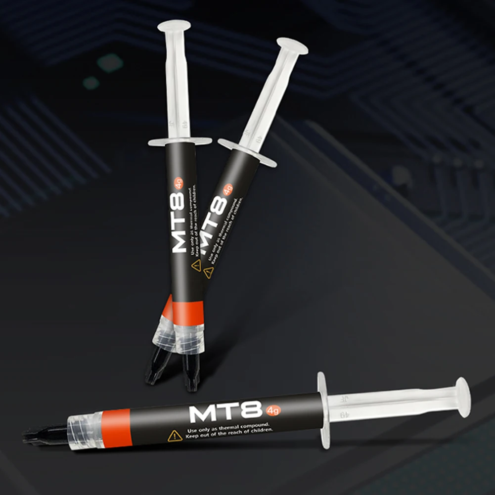 2g/4g Silicone Thermal Grease Thermal Compound 12.8 W/m·k CPU GPU Cooler Cooling Syringe for All Processors CPU GPU PC