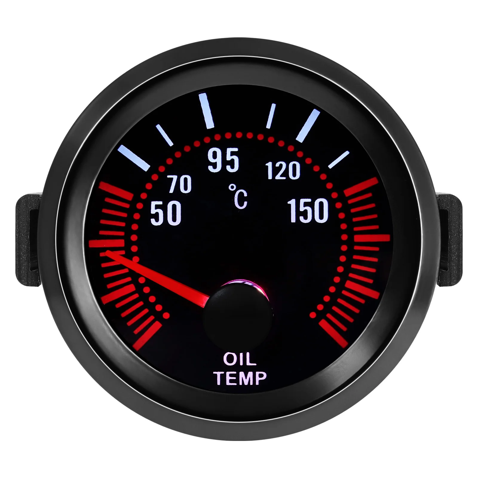 2 "52mm 12V Auto LED Rauch Len -1 ~ 0 ~ 2 BAR Turbo Boost Gauge Turbin mechanische Boost Anzeige Meter Für Motor Auto Zubehör