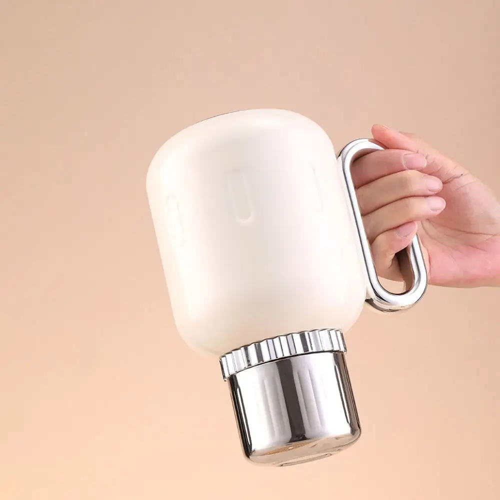 غلاية تخمير الشاي المعزولة لعرض درجة الحرارة الميكانيكية مع مصفاة الشاي، قارورة ترمس مانعة للتسرب، سعة كبيرة #3