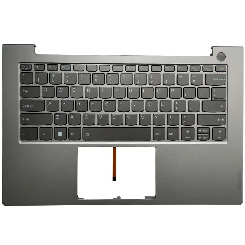 New Palmrest US Backlit Keyboard Bezel Black For LENOVO ThinkBook 14 G2 G3 ITL ARE ACL Gray Color