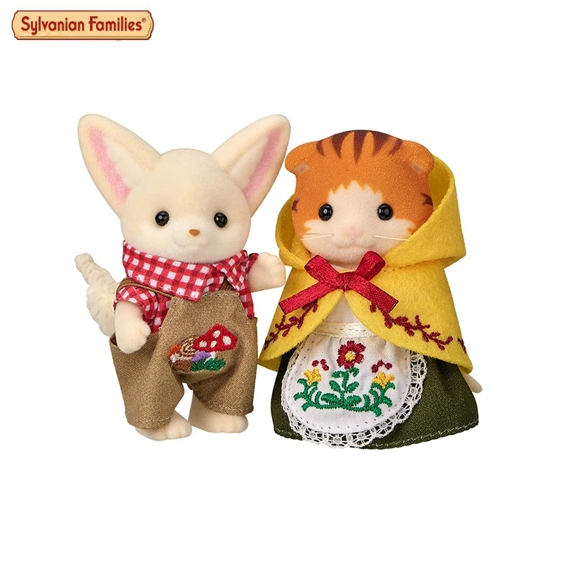 Autentico personaggio anime delle famiglie Sylvanian Simulazione Playhouse Toy Room Decorazione Giocattolo Regalo di Natale