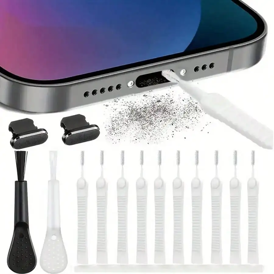 

10-Pack, Mini Cleaning Brush For Cleaning Pores And Mobile Phone Holes, Anti-Clogging Shower Head Hole Cleaning Brush, Nozzle Brush, Crevice Brush, Multi-Function Mini Cleaning Brush, Dust Removal Brush, Dead Corner Brush, Cleaning Supplies