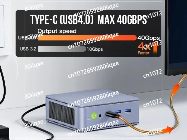 K6 AMD R7 7840HS  PC 8-core 16-thread 16/32GB DDR5 512GB/1TB SSD Computer PC Mini Computer PC Gaming Desktop