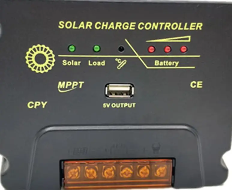 MPPT Solar Controller 10A 20A 30A Adaptive 12V 24V Automatic Identification For Street Light Intelligent System Charging Device