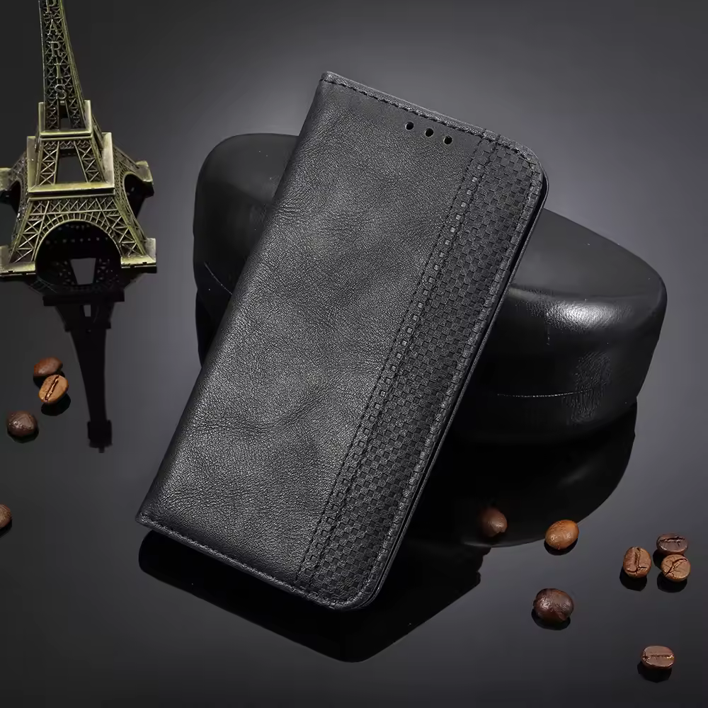 Leather Case For OnePlus 15 15R 13 13R 12 12R 11 11R 10T 8T 7T 7 8 9 10 Pro 9RT 6T 6 Nord CE 2 3 4 5 6 Lite 2T Flip Case Cover