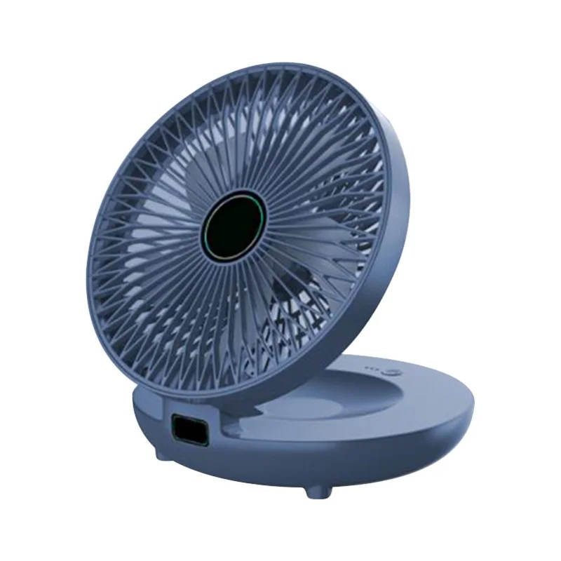 USB Portable Fan Folding Desk Fan with 3 Speed Adjustable 5W 3.7V Detachable Foldable Table Fan for Bedroom Study Office Home