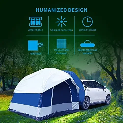 Car Rear Double Tent Car Side Self-driving Car Multi-function High Quality Awning Side Pergola Camping Tent for Outdoor