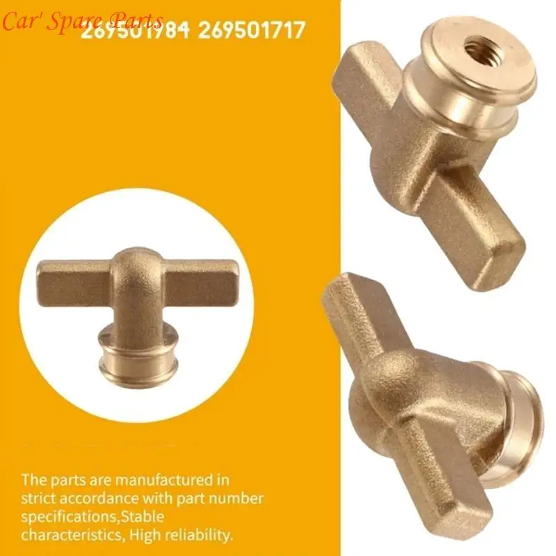 

Y4UA Replacement Accessory Copper End Fitting Easy Installation T-Head Shock Absorbers End Fitting for RXT 230 RXT 300