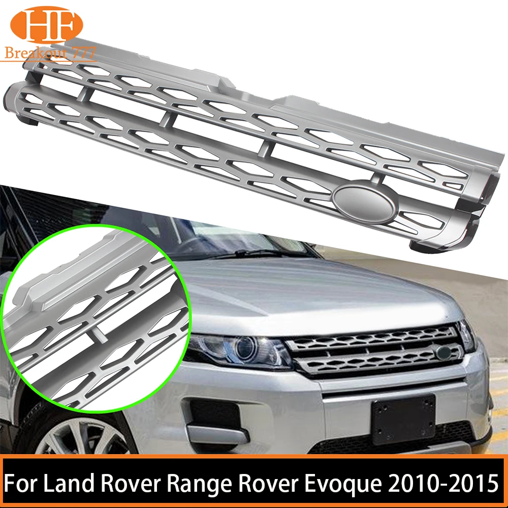 

Car Front Bumper Grille Air Intake Radiator Grill For Land Rover Range Rover Evoque 2010-2015 2011 2012 2013 2014