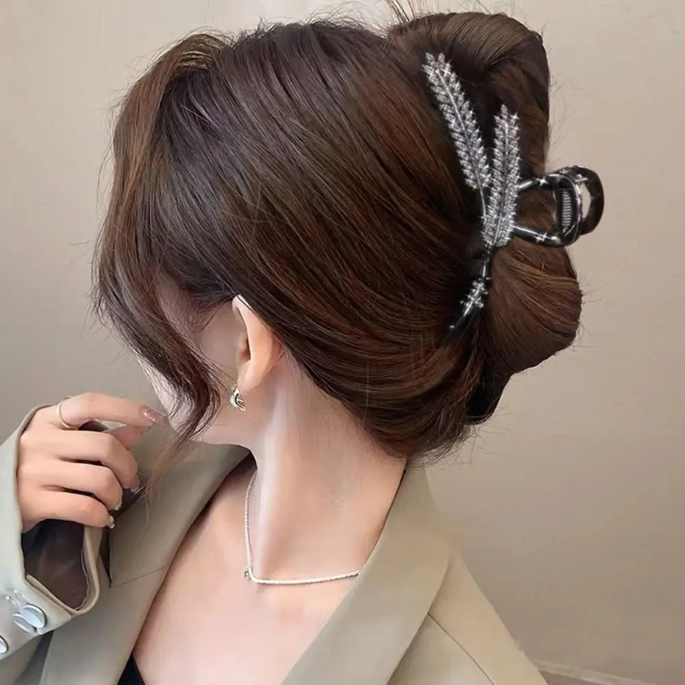 Tocado para mujer, pinza de pelo con temperamento, accesorio para el cabello, pinza de cangrejo de estilo coreano