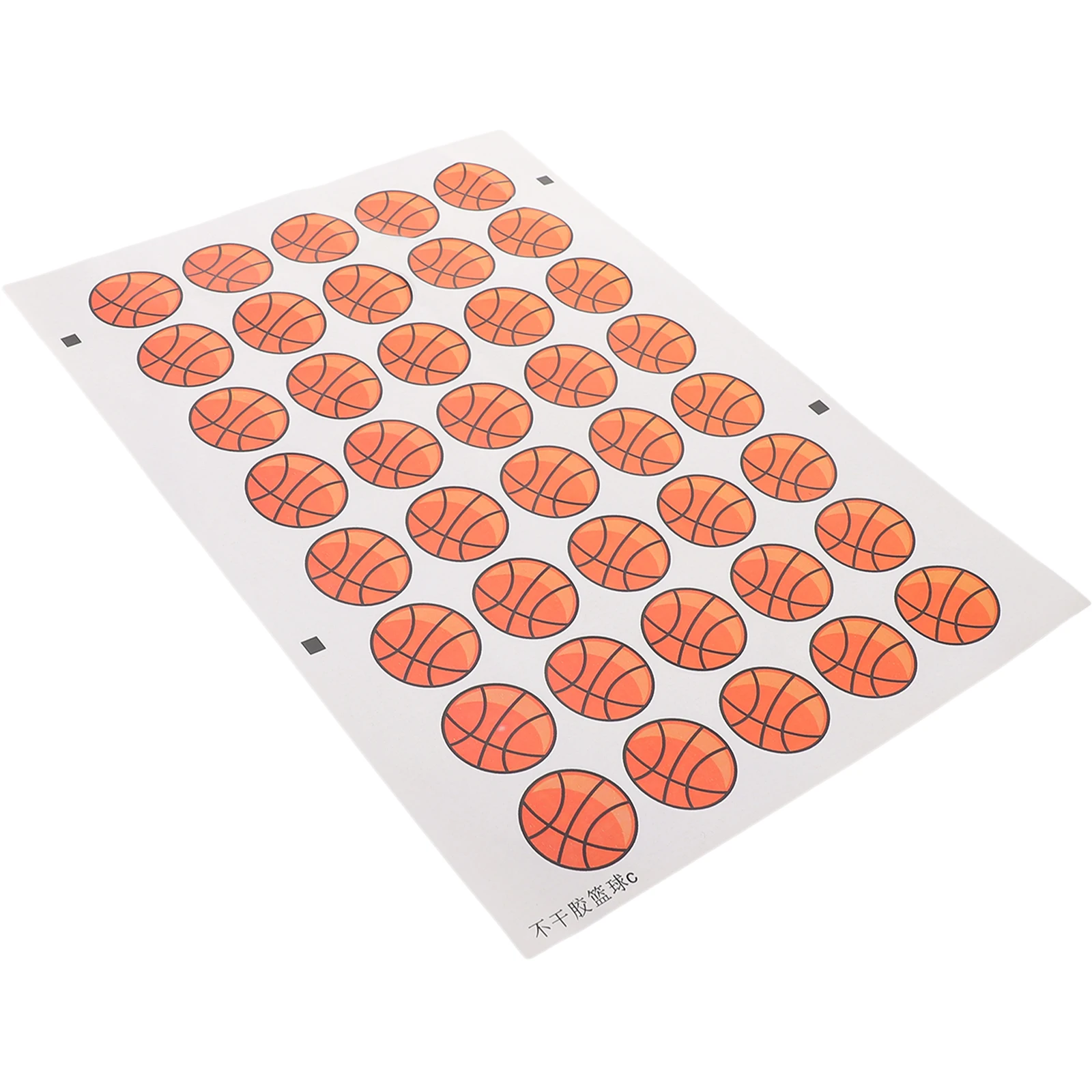 

Basketball Face Sticker Waterproof Temporary Tattoo Cute Stickers Body Decor Party Accessories Holiday Festival Supplies