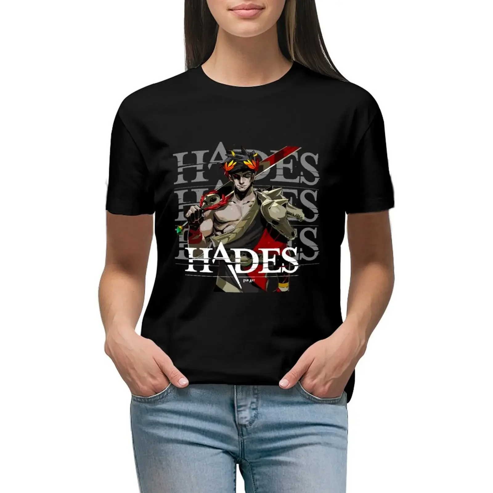 Hades Games. T-Shirt customs design your own animal print shirt for girls sports fans Women's t-shirt