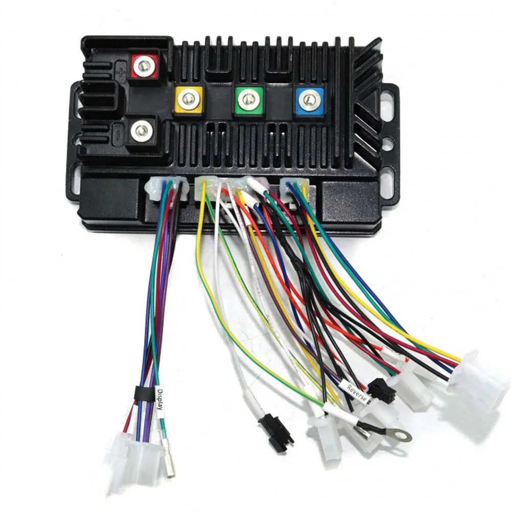 60A Self-learning Brushless Controller 48V/60V/72V Electric Vehicle Controller 2000W High Power for Two-wheeled Electric Vehicle